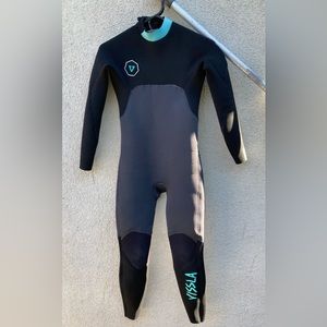 VISSLA 7 SEAS 3/2 BOYS BACK ZIP FULL SUIT size 12